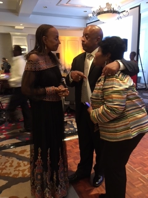 Michael Lofton Founder with Guest Speaker Susan Taylor and Eleanor Thompson