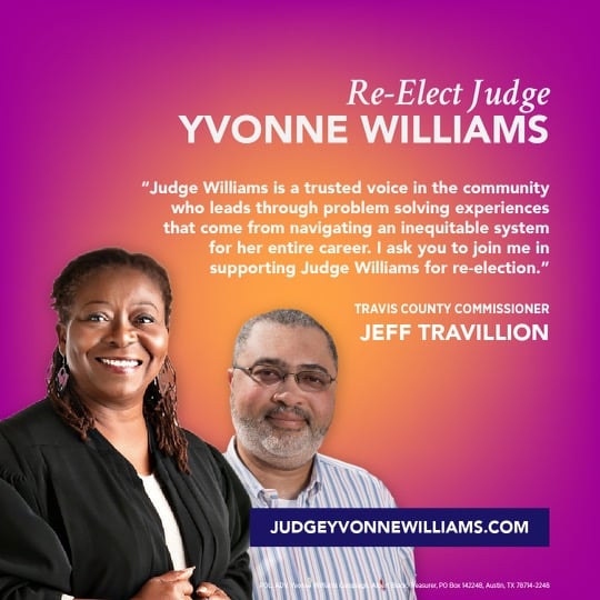 ReElect Judge Yvonne Williams
